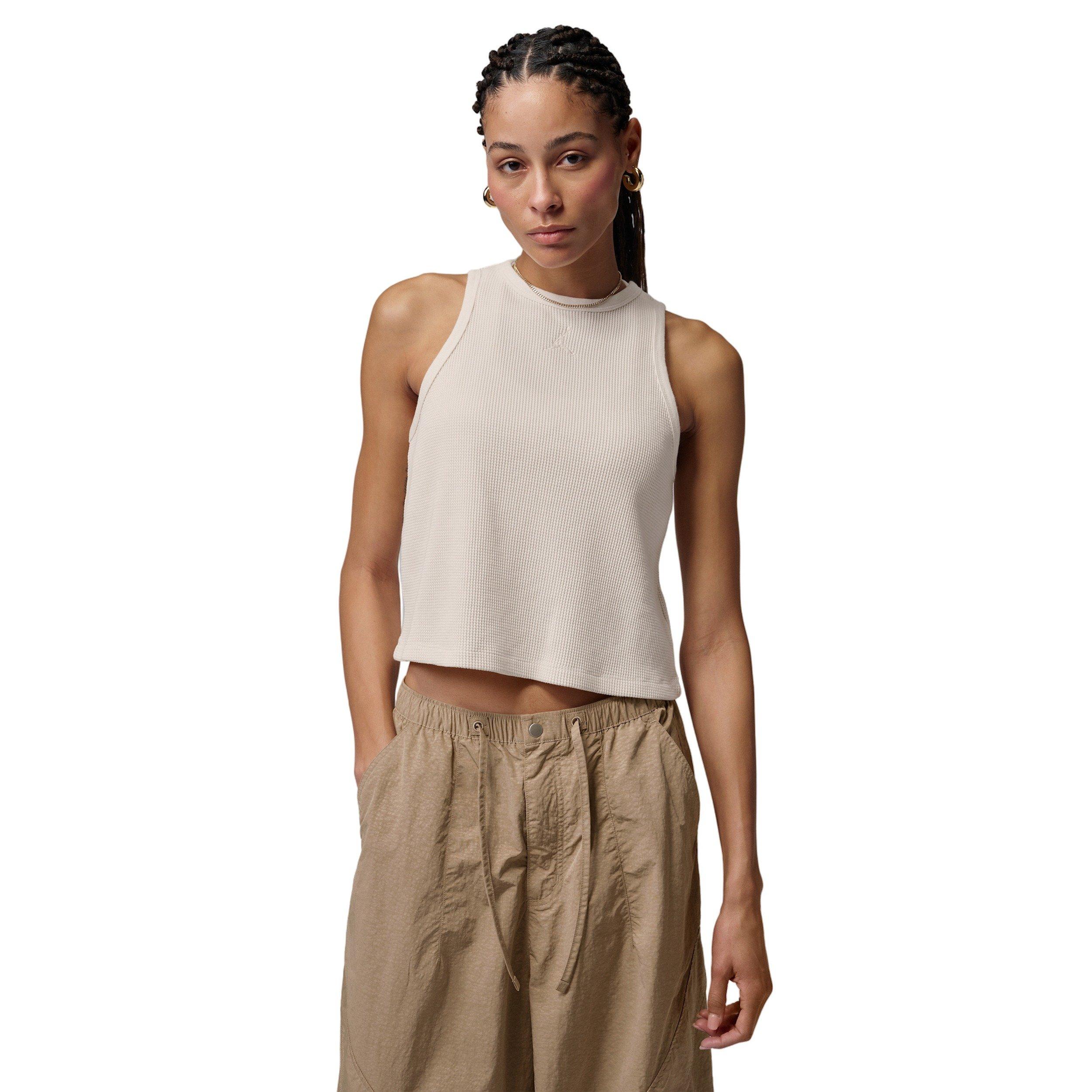 Jordan Women's Flight Waffle Tank - IVORY